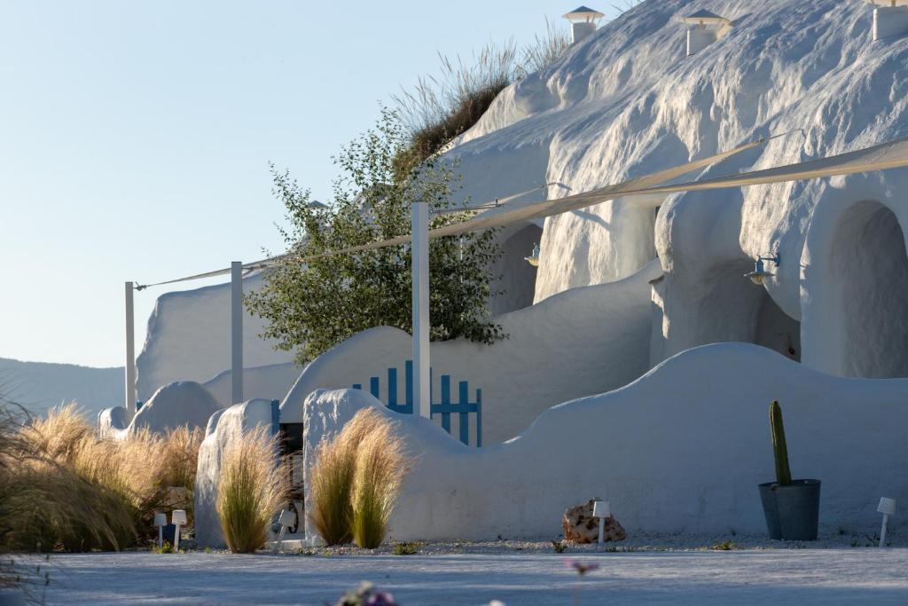 terraza complejo casas cueva