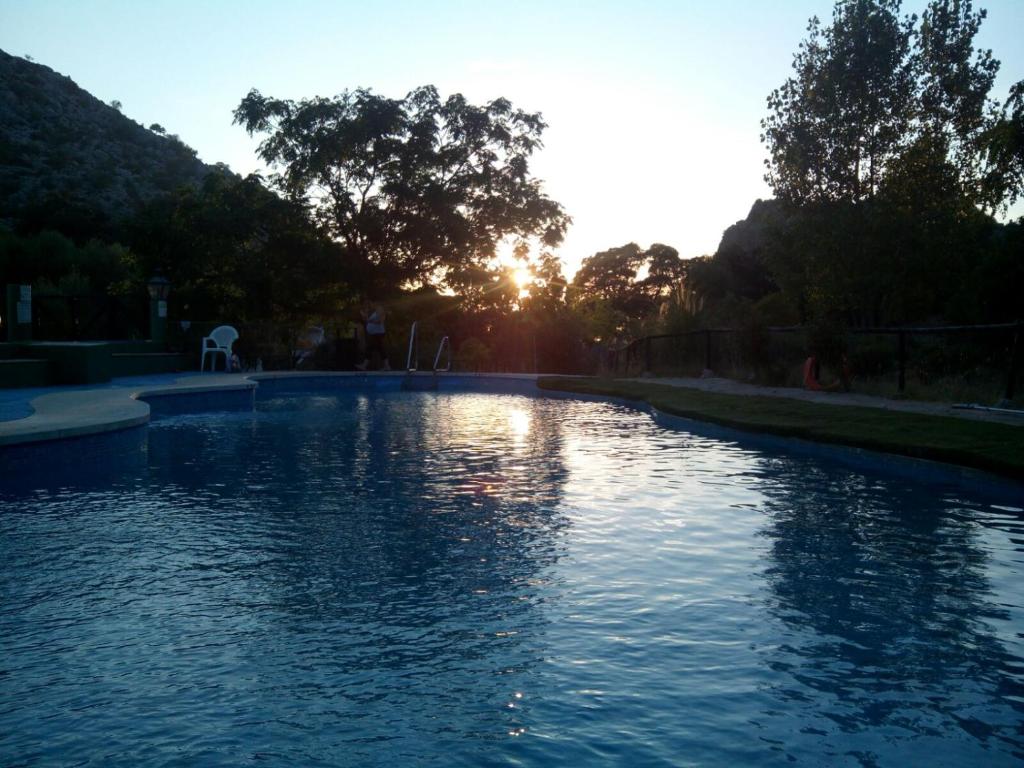 piscina en el parque natural de la sierra de grazalema