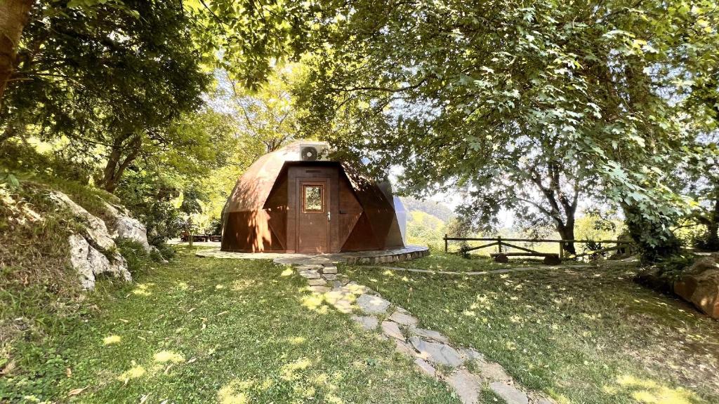 domo geodésico en cantabria