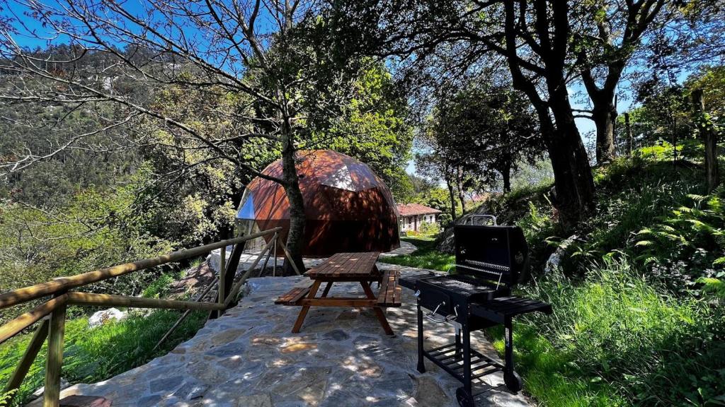 domo geodésico en cantabria