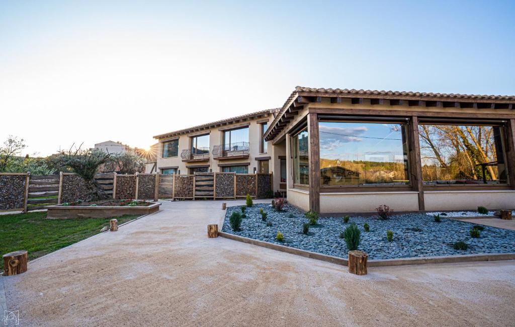 exterior hotel rural burgo de osma