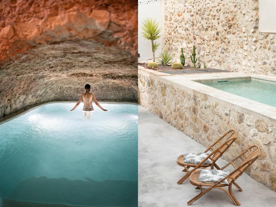 cueva termal en casa solariega cuenca