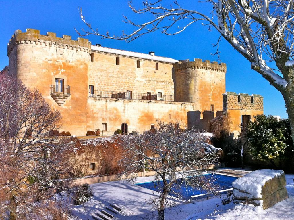 castillo salamanca nevado