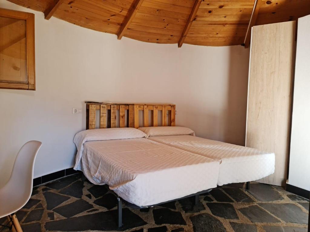 habitación chozos extremadura