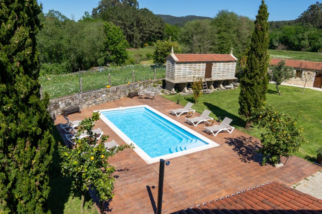 piscina casa rural ria de arousa