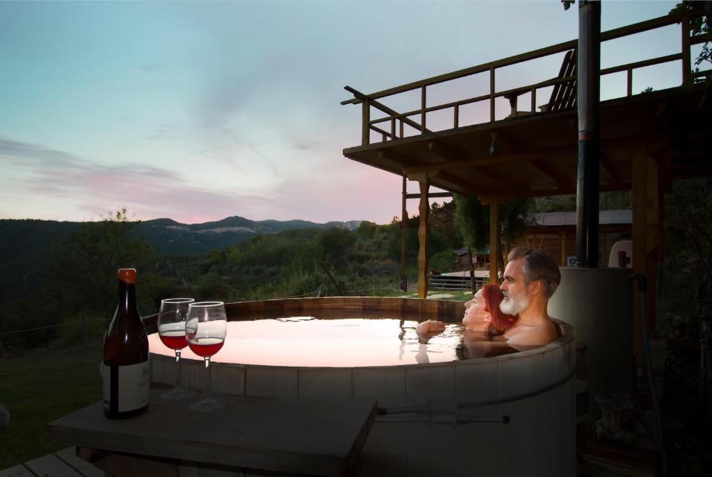 baño en el ósfuro casa rural en castellon