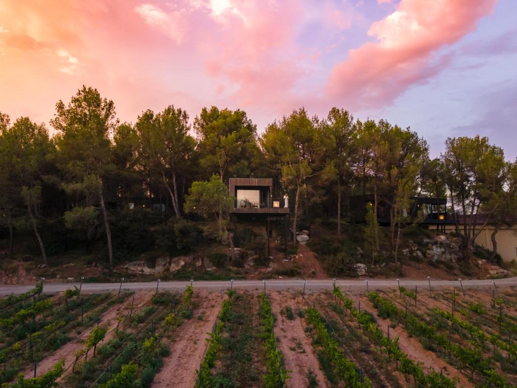 cabaña de lujo cerca de barcelona