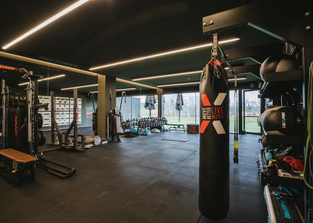 gimnasio cabañas de lujo cerca de barcelona