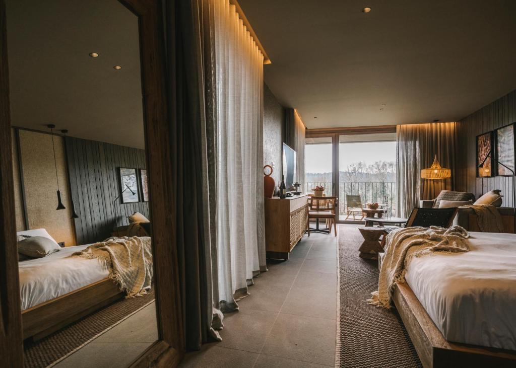 interior cabaña de lujo cerca de barcelona