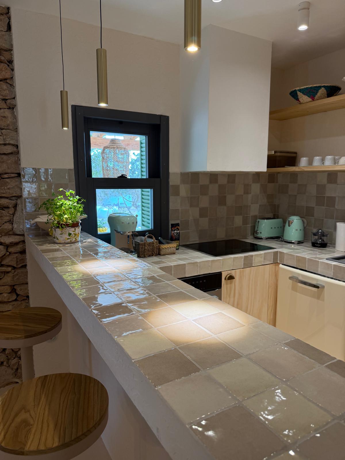 cocina villa en Formentera