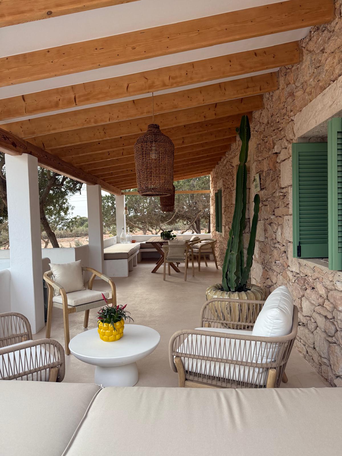 porche villa en Formentera