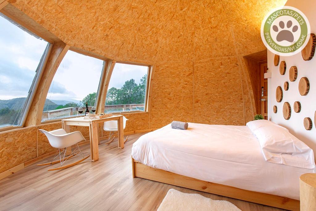 interior iglús en la Selva de Irati