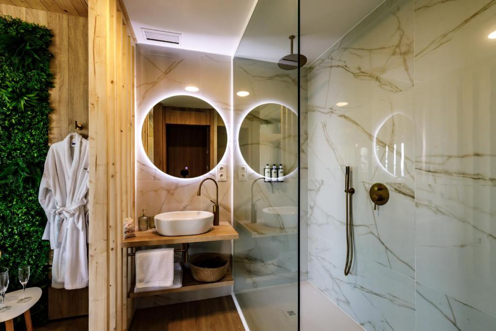 baño cabañas de lujo en coruña