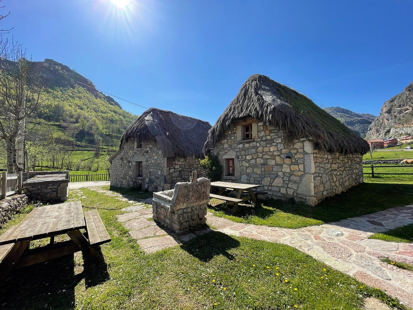 exterior cabañas en somiedo