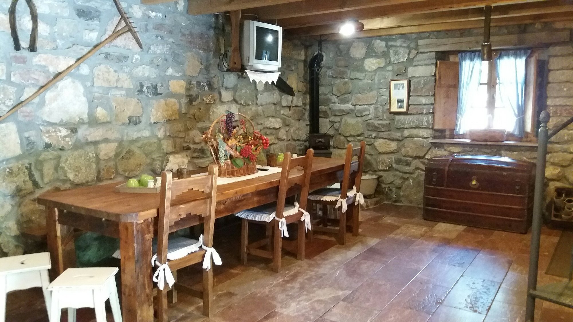 interior cabañas en somiedo