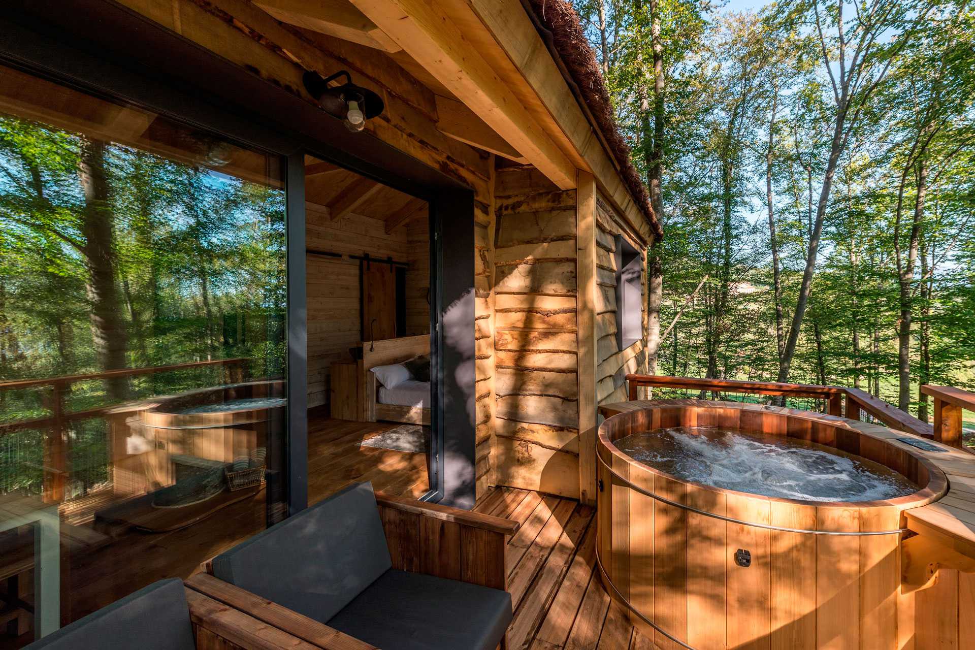 cabañas con jacuzzi cataluña