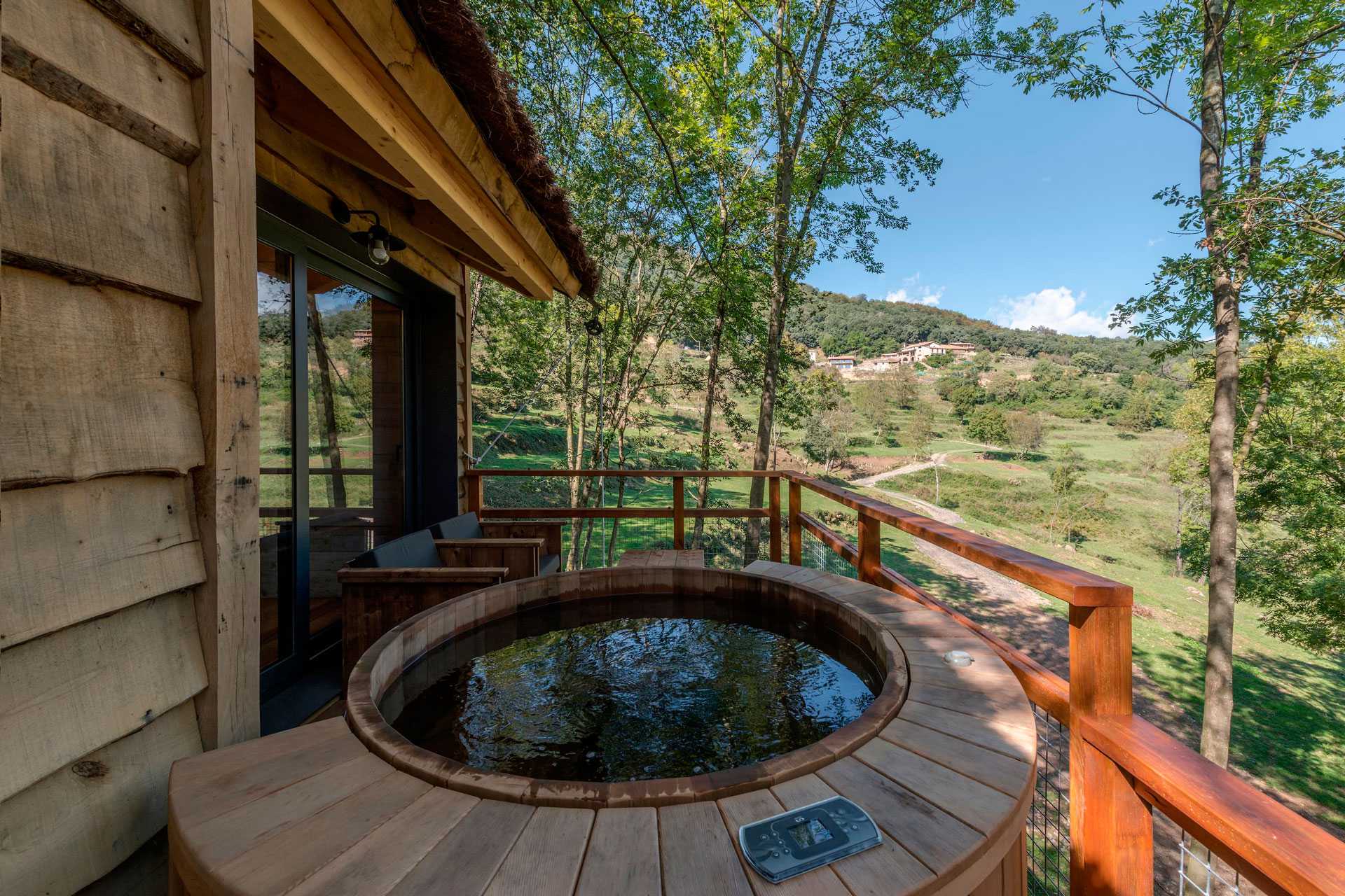 cabañas con jacuzzi cataluña