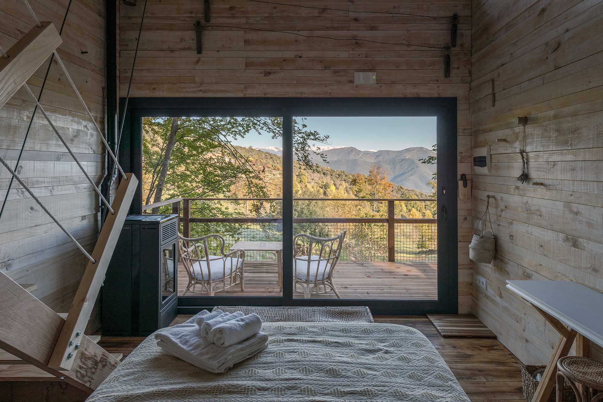 cabañas bosque cataluña