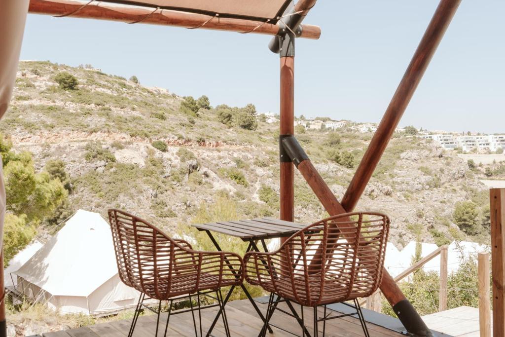 glamping frente al mar en la costa blanca
