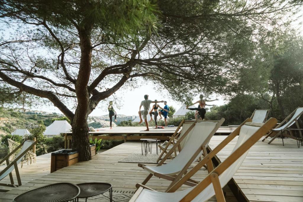 glamping frente al mar en la costa blanca
