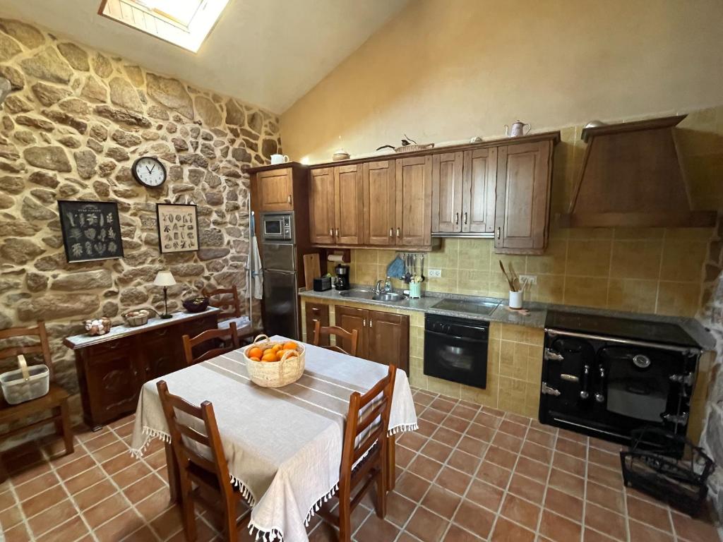 interior casa rural galicia