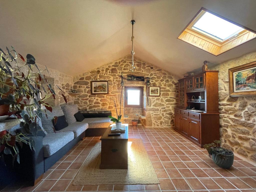 interior casa rural galicia