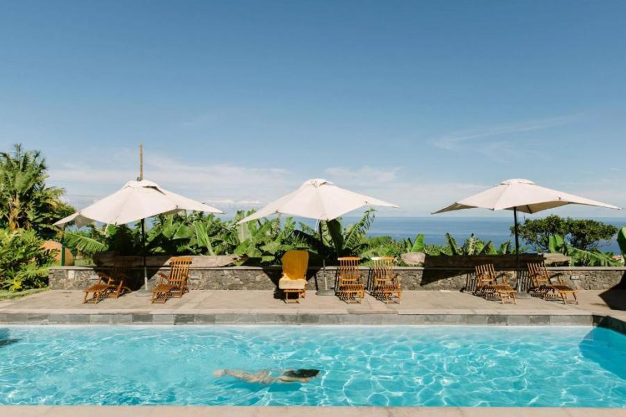 piscina en finca rural en tenerife