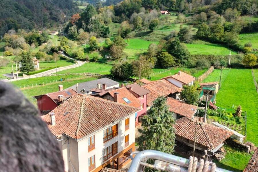 vistas casa de aldea en asturias