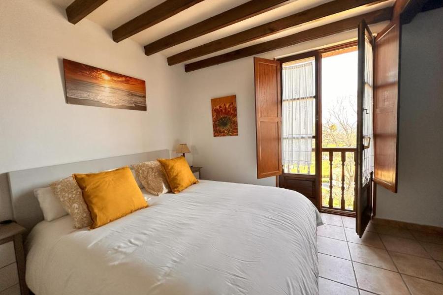 dormitorio de casa rural en asturias