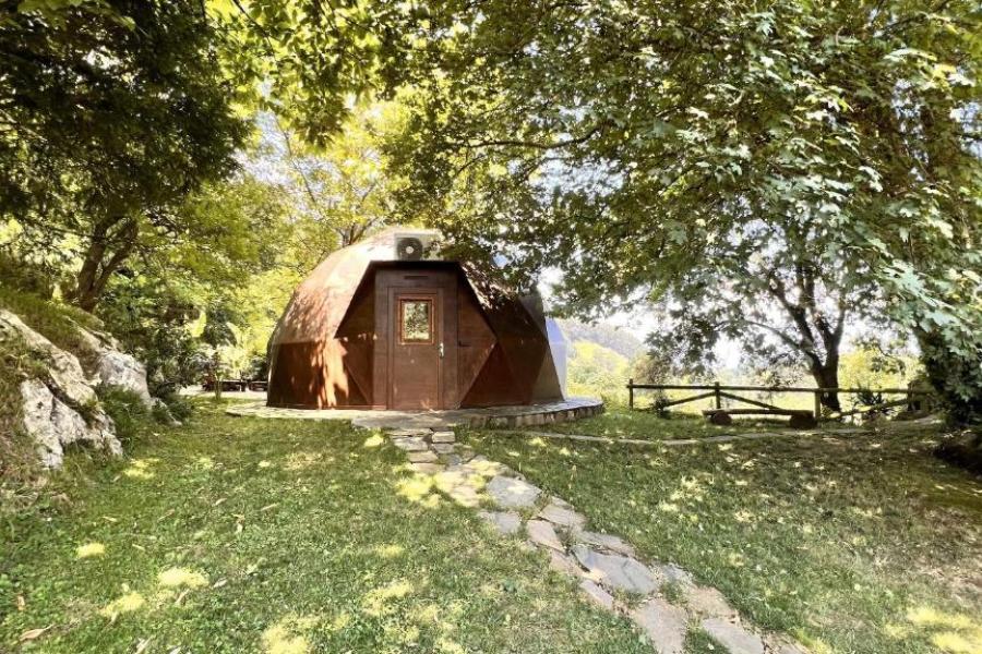 domo geodésico en cantabria