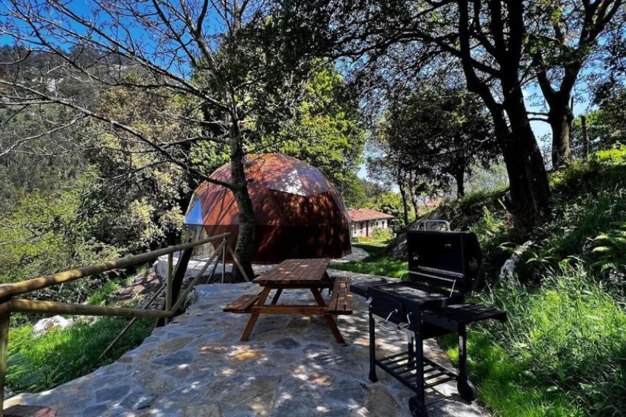 domo geodésico en cantabria