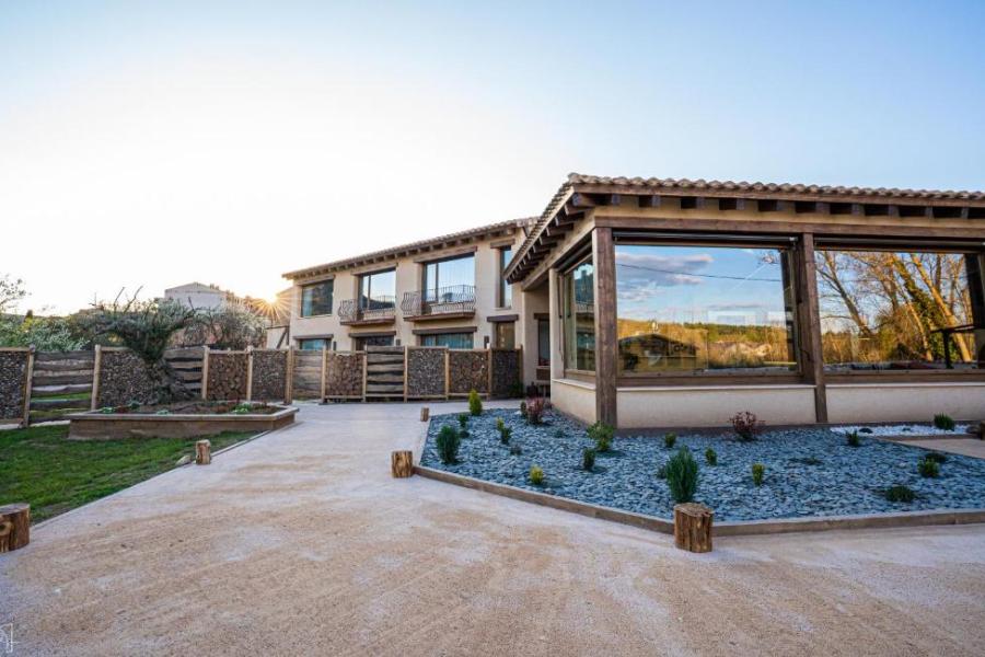 exterior hotel rural burgo de osma