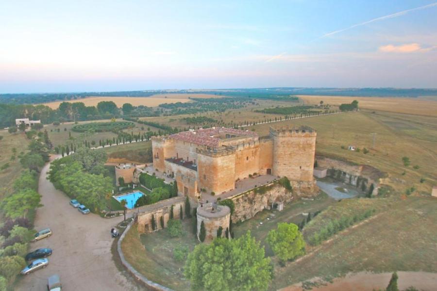 vista aérea castillo salamanca