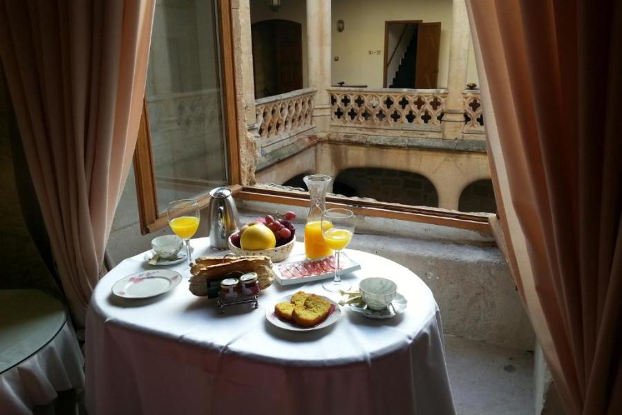 desayuno castillo salamanca