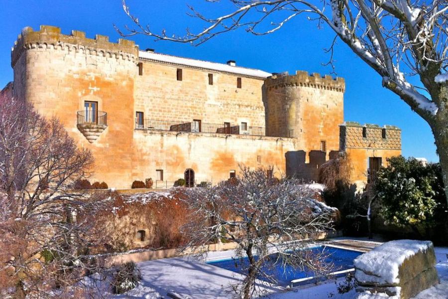 castillo salamanca nevado