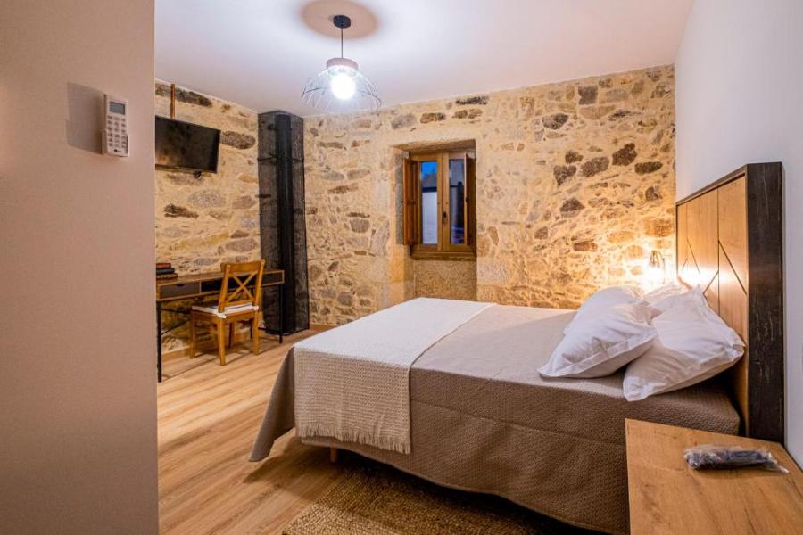 dormitorio casa rural ria de arousa