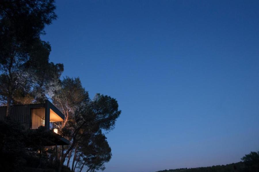 cabaña de lujo cerca de barcelona