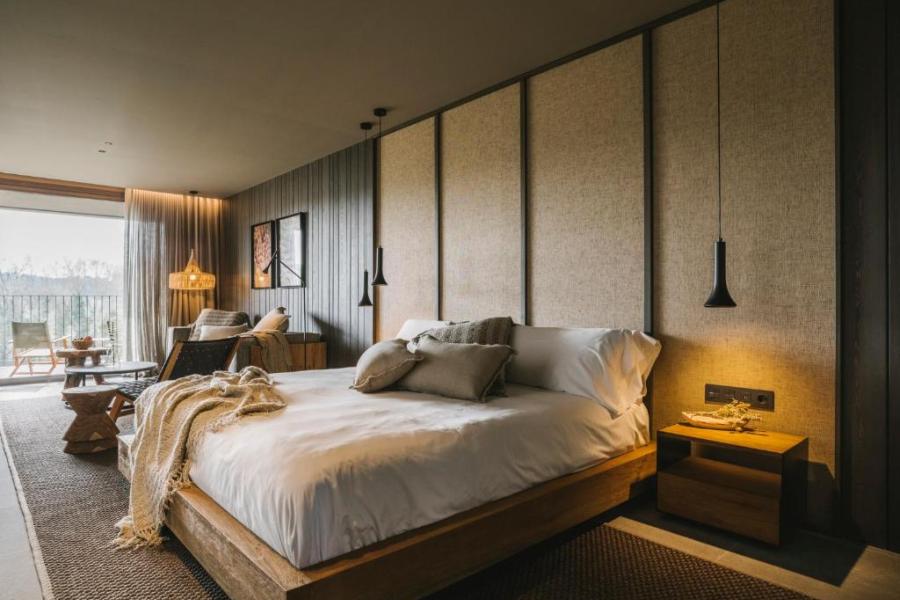 interior cabaña de lujo cerca de barcelona