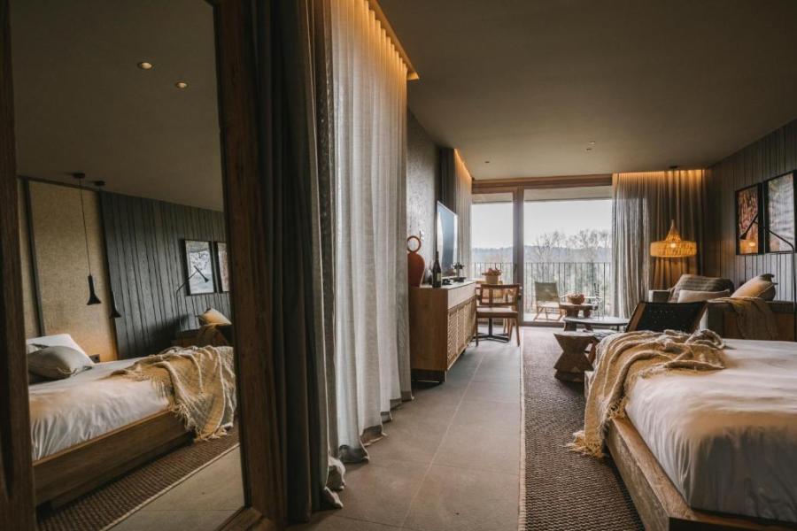 interior cabaña de lujo cerca de barcelona