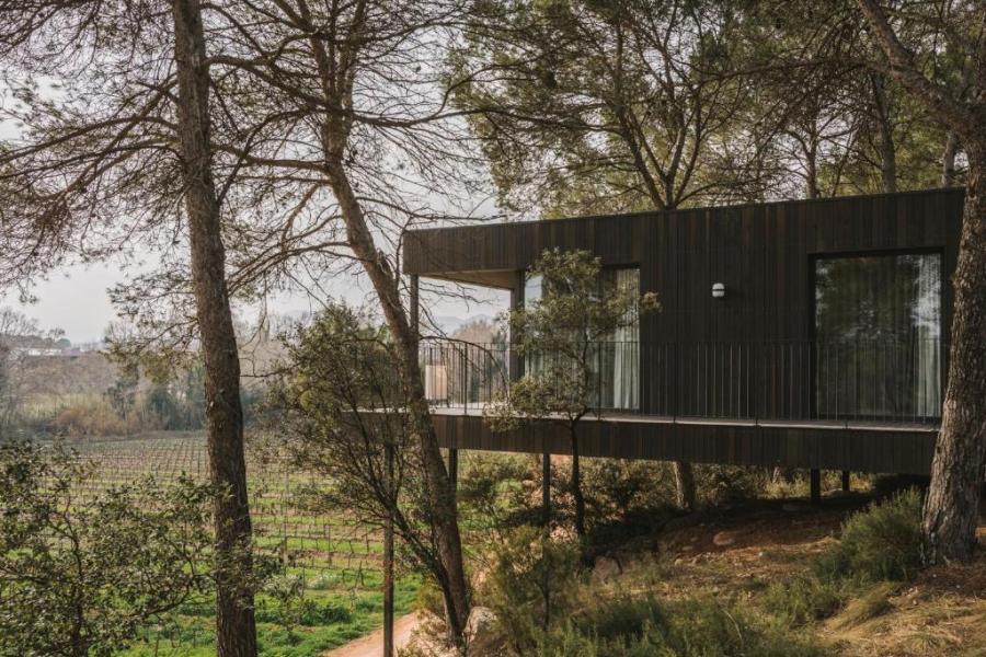 cabaña de lujo cerca de barcelona