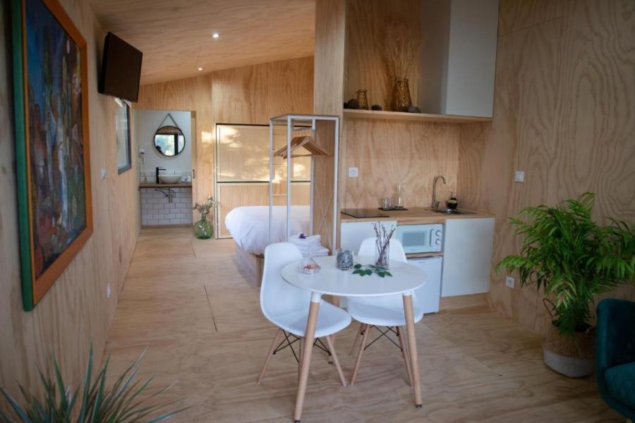 interior cabañas galicia