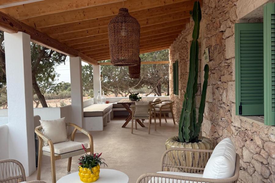 porche villa en Formentera
