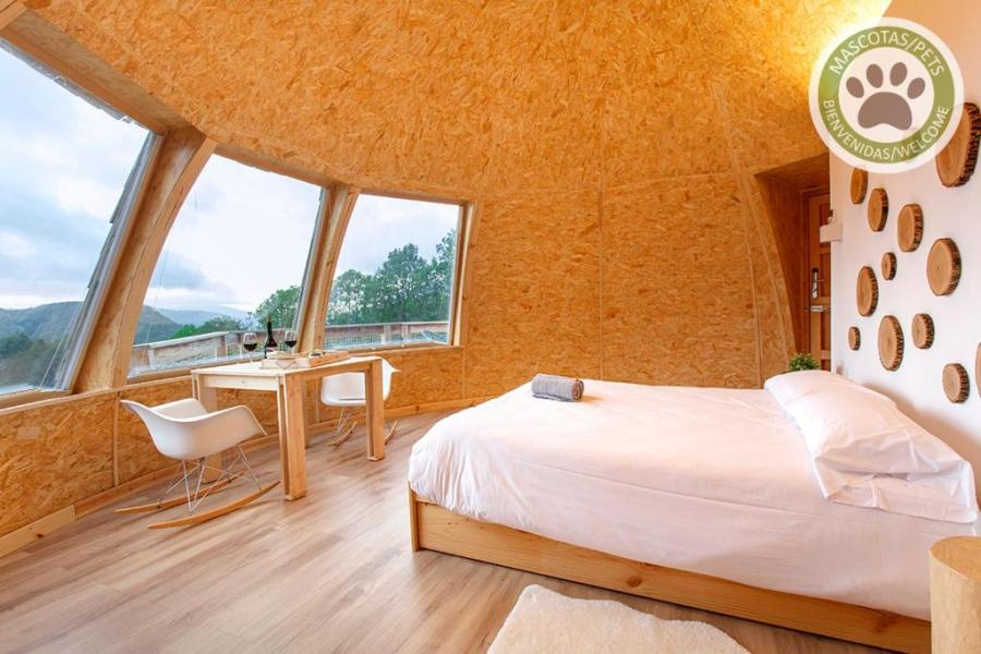 interior iglús en la Selva de Irati