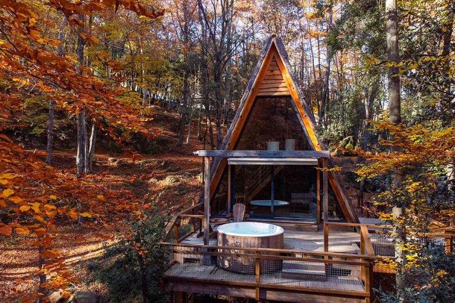 cabañas con jacuzzi cataluña
