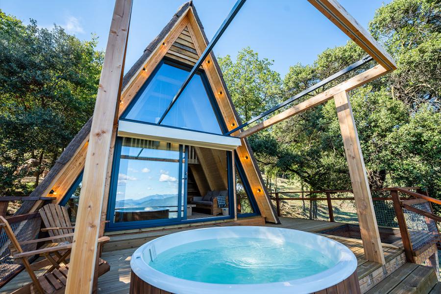 cabañas con jacuzzi cataluña