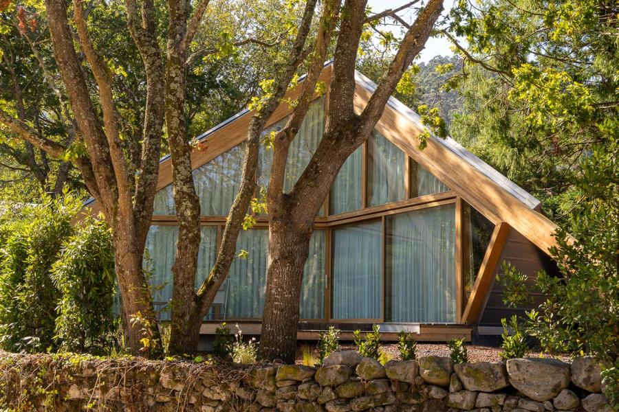 exterior cabañas pontevedra