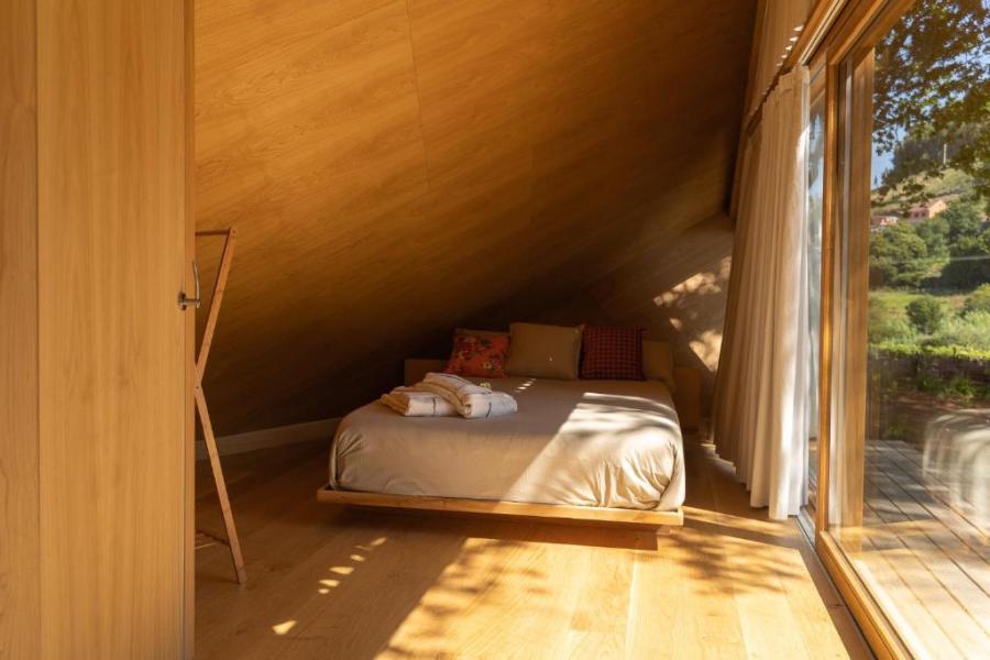 interior cabañas pontevedra