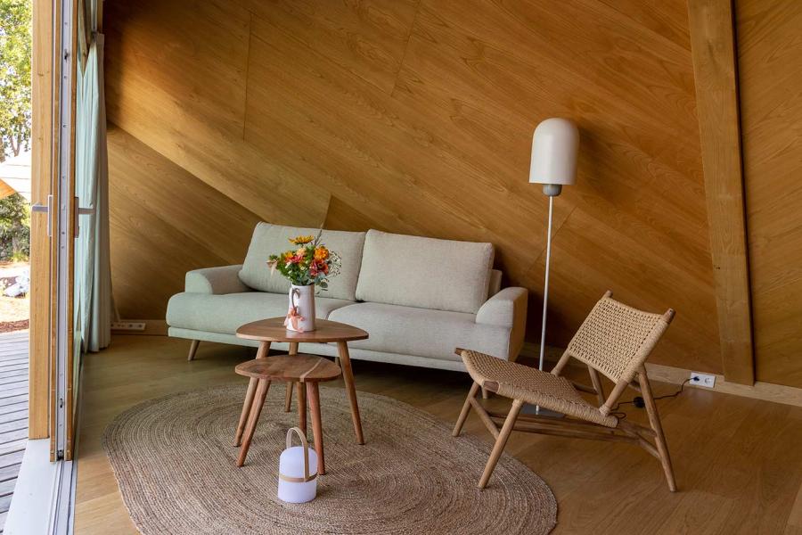 interior cabañas pontevedra