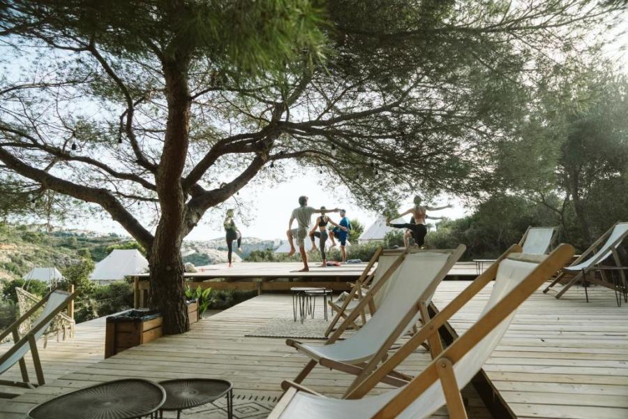 glamping frente al mar en la costa blanca
