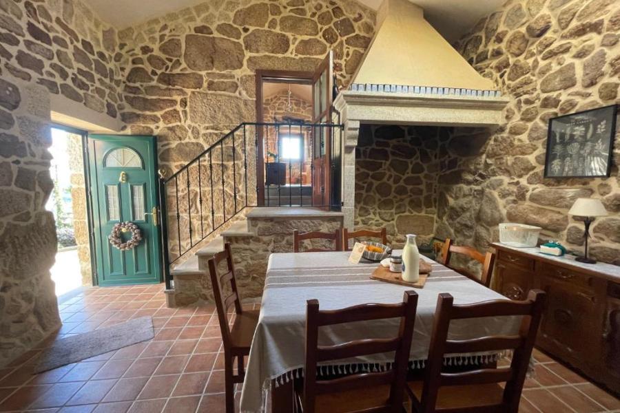 interior casa rural galicia